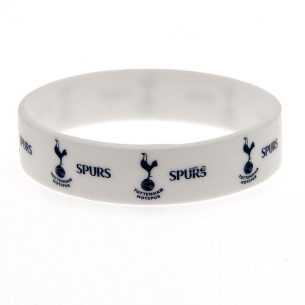 Tottenham Hotspur FC White Silicone Wristband