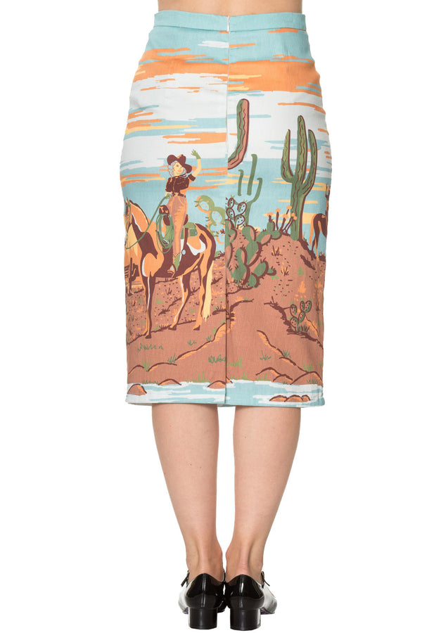 Banned Apparel - Magical Day Pencil Skirt