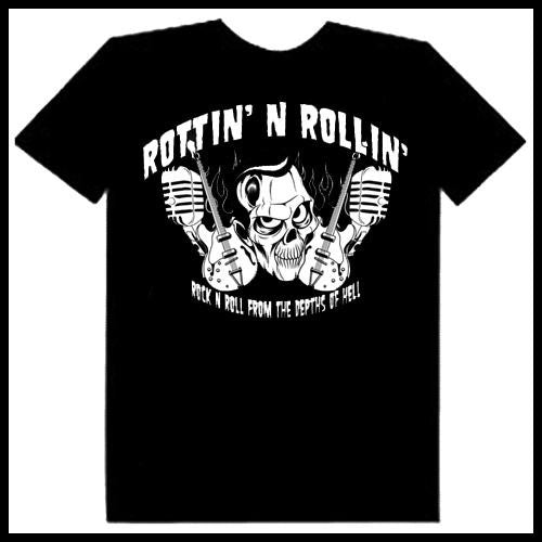 Zombie You Monsters - Rottin and Rollin T-Shirt - Egg n Chips Clothing