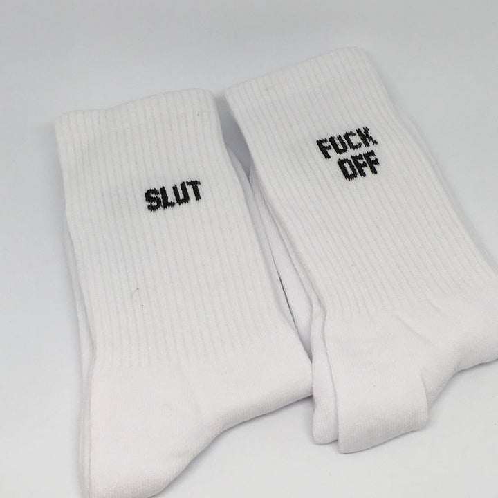 Gifts From The Crypt - Swear Word Cotton Socks-2