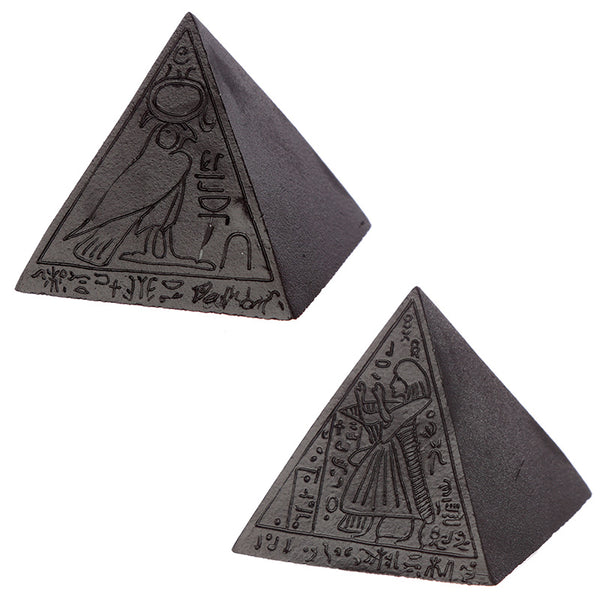Decorative Black Egyptian Pyramid Ornament ES14-0