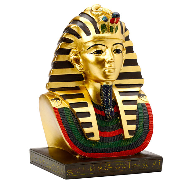 Decorative Gold Egyptian Tutankhamen Bust ES25-0