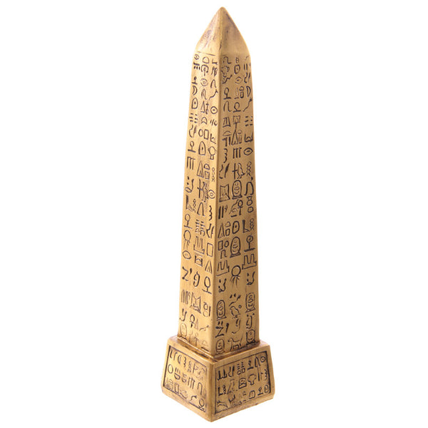 Decorative Gold Egyptian Obelisk Ornament ESP19-0