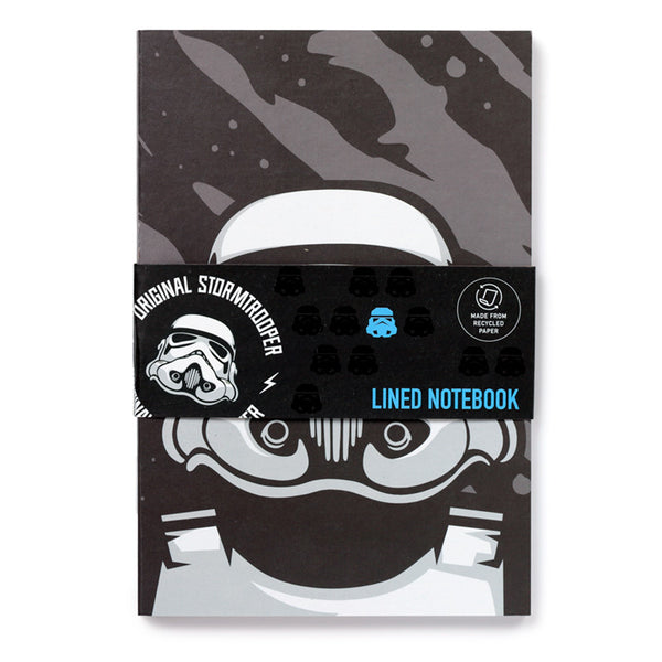 Recycled Paper A5 Lined Notebook - The Original Stormtrooper MEMO99-0