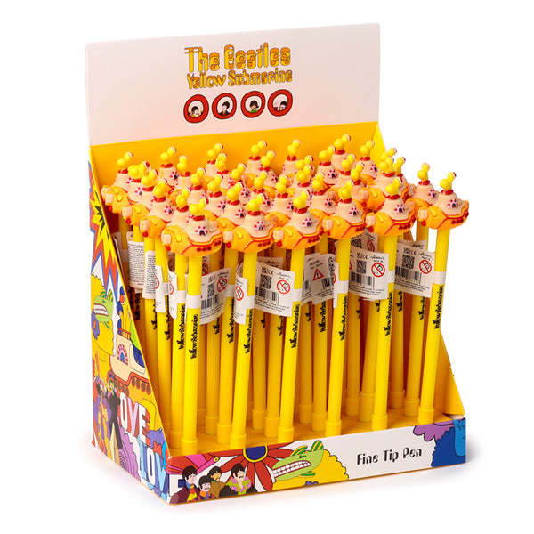 Fine Tip Pen with Topper - The Beatles Yellow Submarine PEN238-0