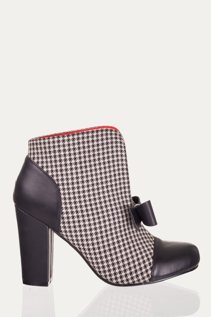 Banned Apparel - Houndst Dolores Sexy Ankle Boots - Egg n Chips London