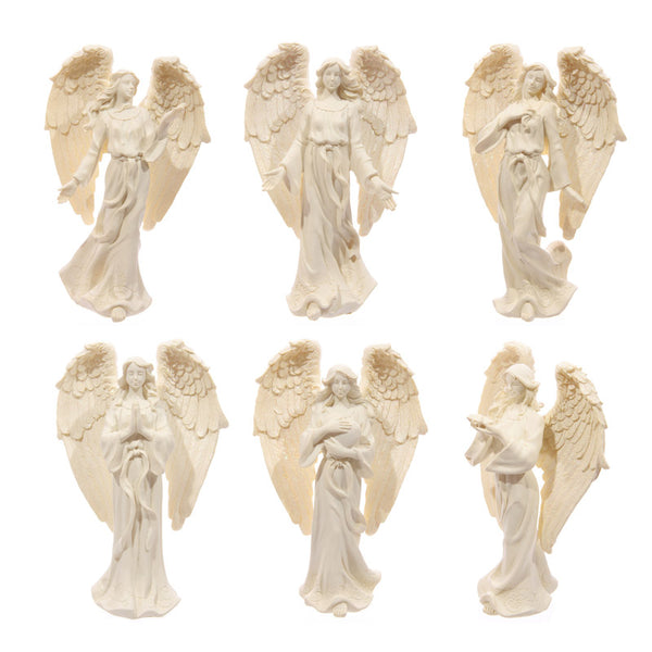 Decorative Cream Angel Standing 17cm Figurine ANGP03
