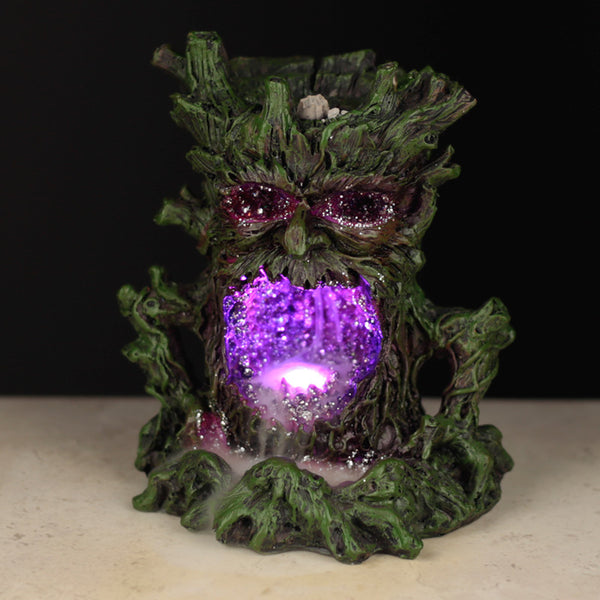 Fantasy LED Backflow Incense Burner - Crystal Green Man BACK10-0
