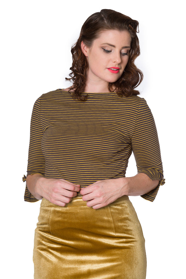 Banned Clothing - Women's Simply Stripe Top