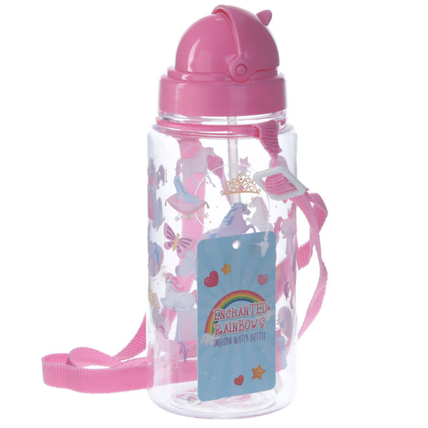 Unicorn Rainbow Design 450ml Children's Water Bottle BOT09-0