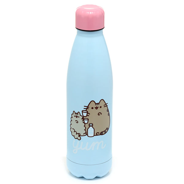 Reusable Stainless Steel Insulated Drinks Bottle 500ml - Pusheen the Cat Foodie BOT150-0