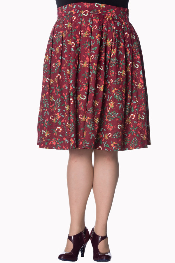 Banned Apparel - Autumn Leaves Skirt
