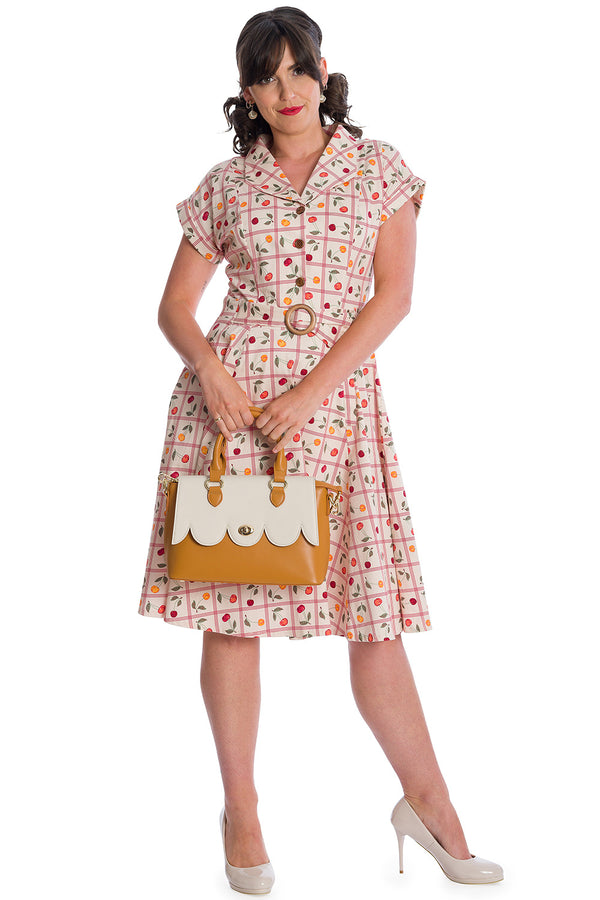 Banned Clothing - Country Cherry Fit and Flare Dress