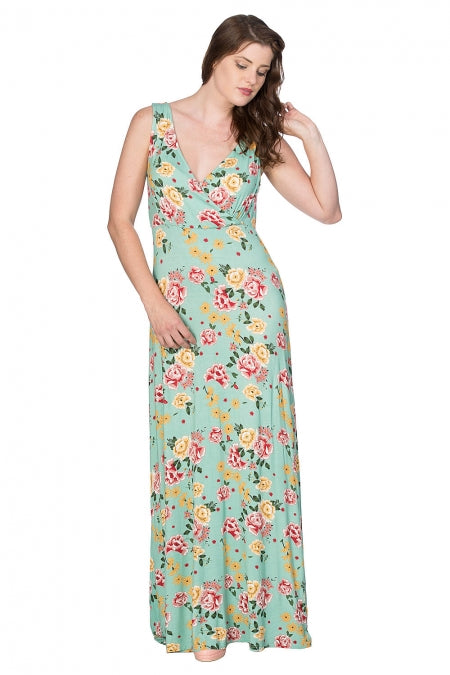 Banned Clothing - Oriental Bloom Maxi