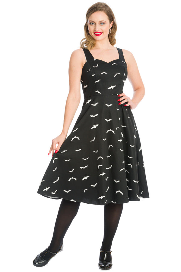 Banned Clothing - Shes Batty For You Swing Dress