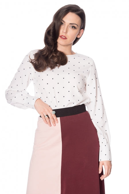 Banned Clothing - The Dotty Top