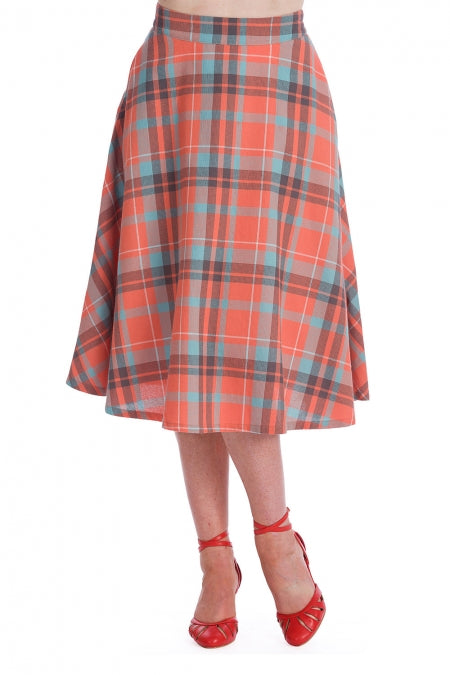 Banned Clothing - Treat Me Flare Skirt