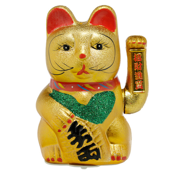 Decorative Waving Maneki Neko Ceramic Cat 21cm CAT177-0