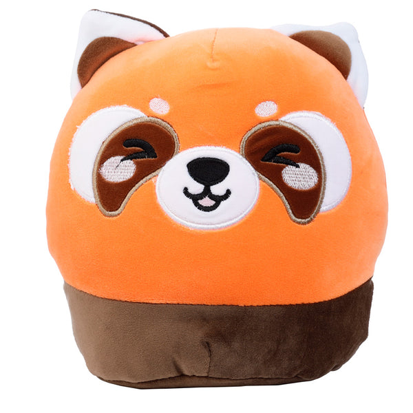 Squidglys Ru the Red Panda Adoramals Wild Plush Toy CUSH298-0