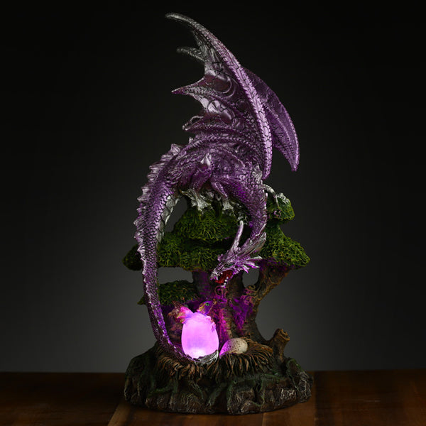 Tree of Life Dragon Mother LED Dark Legends Dragon Figurine DRG508