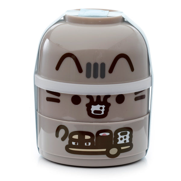 Bento Round Stacked Lunch Box  - Pusheen the Cat LBOX66-0
