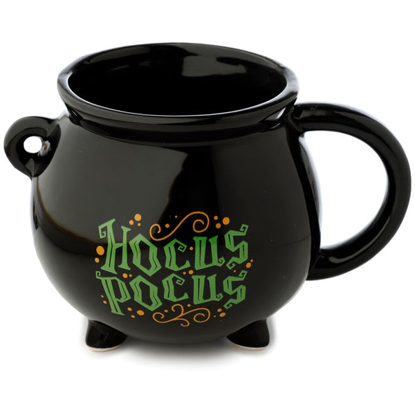 Hocus Pocus Black Cauldron Ceramic Shaped Mug MUG409-0