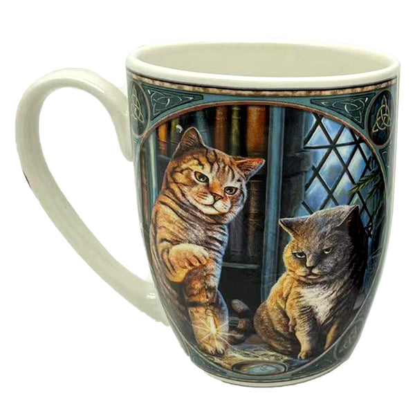 Porcelain Mug - Lisa Parker Purrlock Holmes Cat Porcelain Mug MULP58