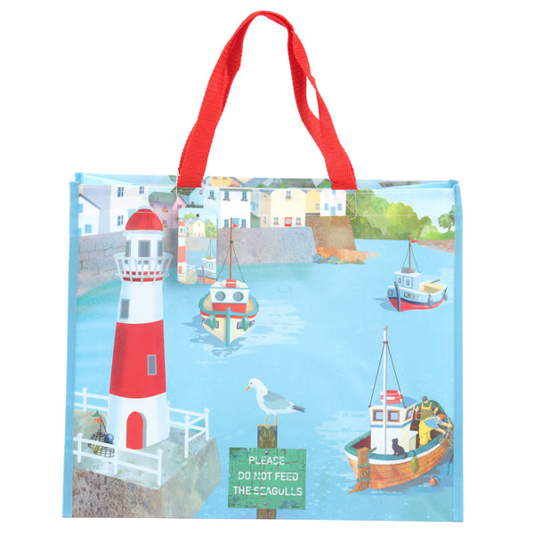 Fun Seaside Design Durable Reusable Shopping Bag NWBAG39-0