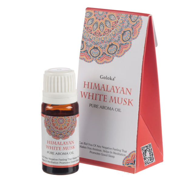 Goloka Fragrance Aroma Oils - Himalayan White Musk OILG02