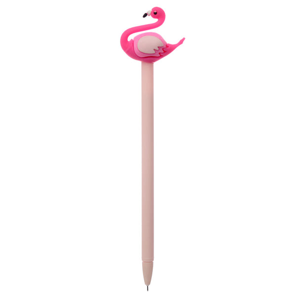 Fun Flamingo Topper Novelty Fine Tip Pen PEN134-0