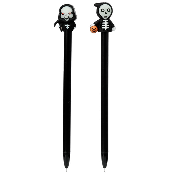 Fine Tip Pen with Topper - Glow in the Dark Ghouls & Skeletons PEN224-0