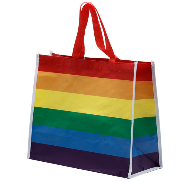 Recycled RPET Reusable Shopping Bag - Somewhere Rainbow Flag RPBAG15-0