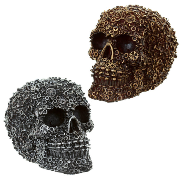 Gothic Collectable Nuts and Bolts Skull Decoration SK254