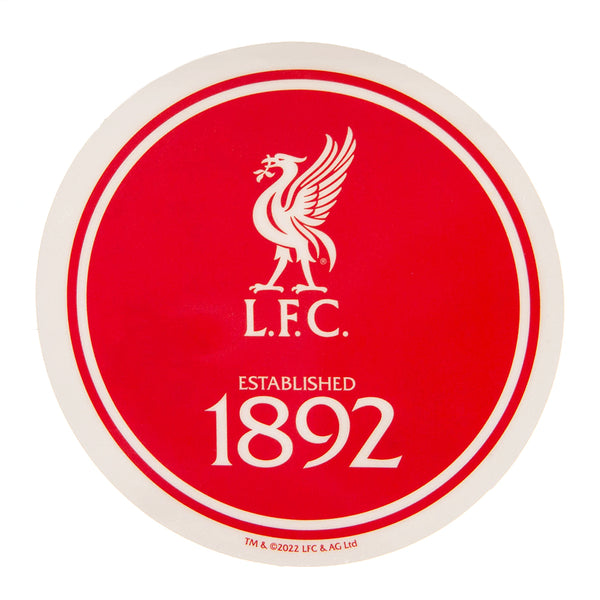 Liverpool FC Established Car Sticker