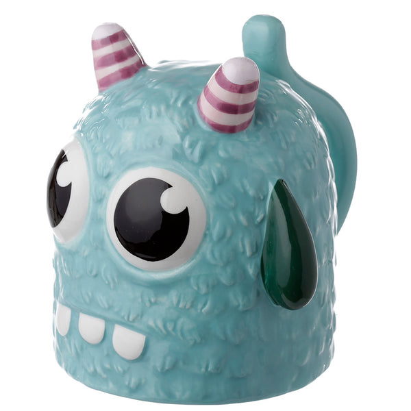 Novelty Upside Down Ceramic Mug - Blue Monstarz Monster UMUG04-0