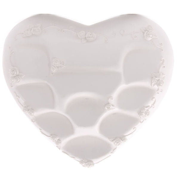 Cute Novelty White Heart Shaped Tiered Display Stand WS135B-0