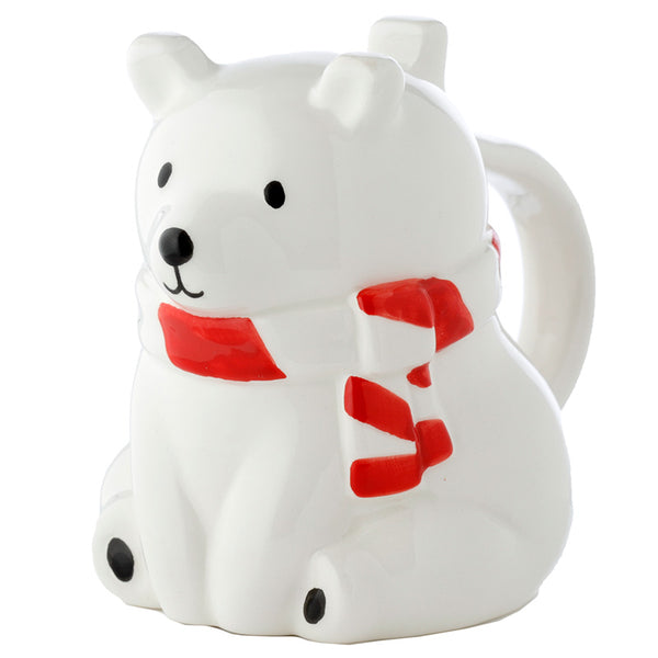 Novelty Upside Down Ceramic Mug - Polar Bear XUMUG01