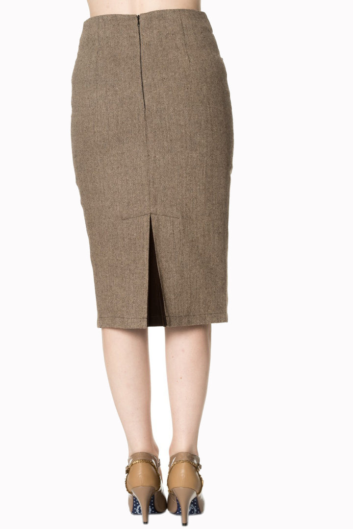 Banned Apparel - Lady Luck Pencil Skirt - Egg n Chips London