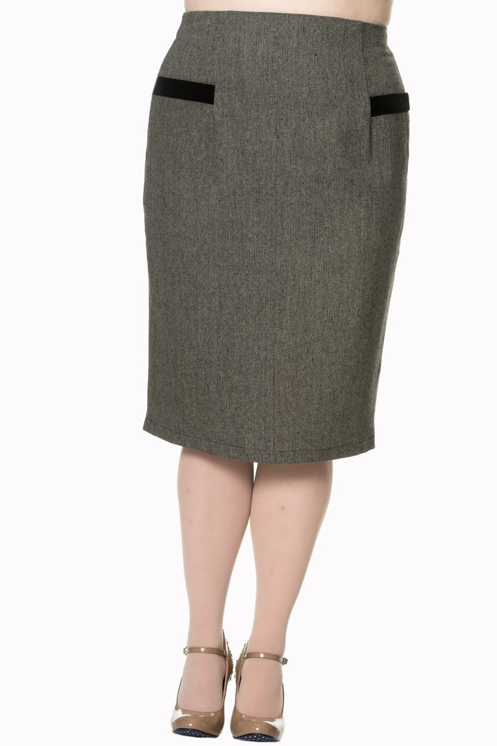 Banned Apparel - Lady Luck Pencil Skirt - Egg n Chips London