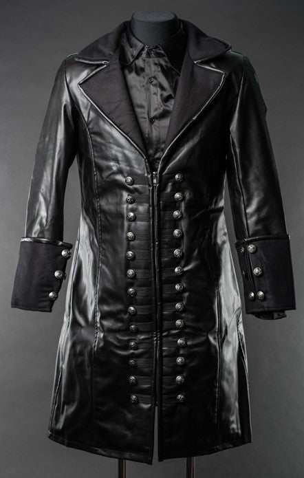 Dracula Clothing - Gothic Steampunk Captain Coat