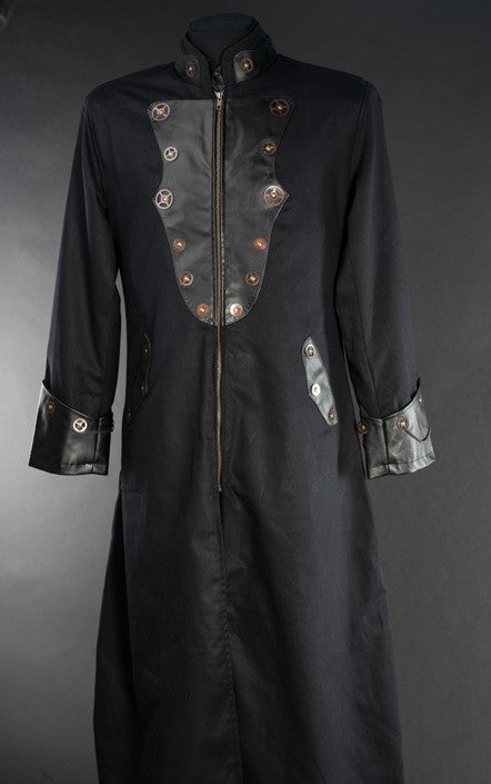 Dracula Clothing - Gothic Gentleman Steampunk Cogwheel Coat