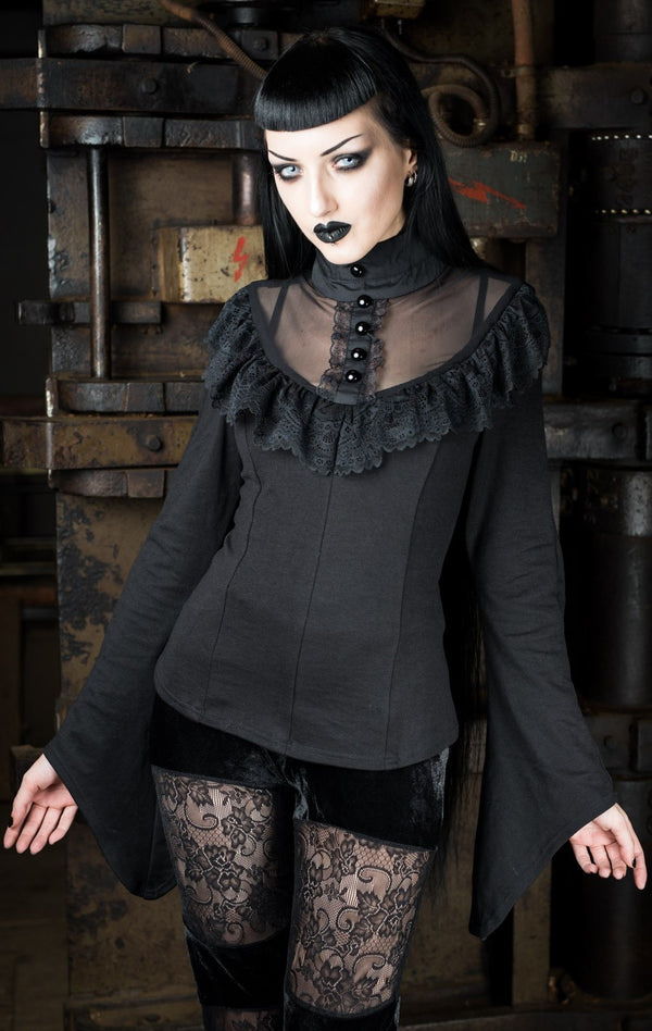 Dracula Clothing - Gothic Edwardian Steampunk Top