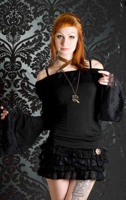 Dracula Clothing - Gothic Steampunk Top